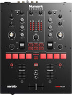 Numark Scratch - Zweikanal DJ Scratch Mixer mit Serato DJ Pro, Innofader Crossfader, DVS-Lizenz, 6 Direktzugriffseffektwählern und Performance Pads