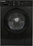 Telefunken W-01-52-W Waschmaschine (5 kg / 1000 U/Min) mit Mengenautomatik und Überlaufschutz / 15 Programme/Startzeitvorwahl/weiß
