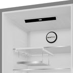 Beko RCNE366E70ZXBRN bPRO700 freistehende Kühl-/Gefrierkombination, großer Kühlschrank, 323 l Gesamtrauminhalt, HarvestFresh, NoFrost, leise, SmoothFit, 0°C-Zone, Dark Inox