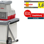 IKRA 81002880 Elektro Gartenhäcksler Walzenhäcksler ILH 3000 A, leise robust wartungsarm, Starke 3.000 Watt, Aststärke bis 44mm, 230 V