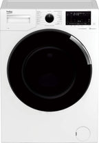 Beko B3WFU58415W1 b300 Waschmaschine, 8 kg, Waschvollautomat, Restzeitanzeige, Schleuderwahl, 1400 U/min, Dampffunktion, AddXtra-Nachlegefunktion, Bluetooth, Hygiene+ allergikergeeignet, Weiß