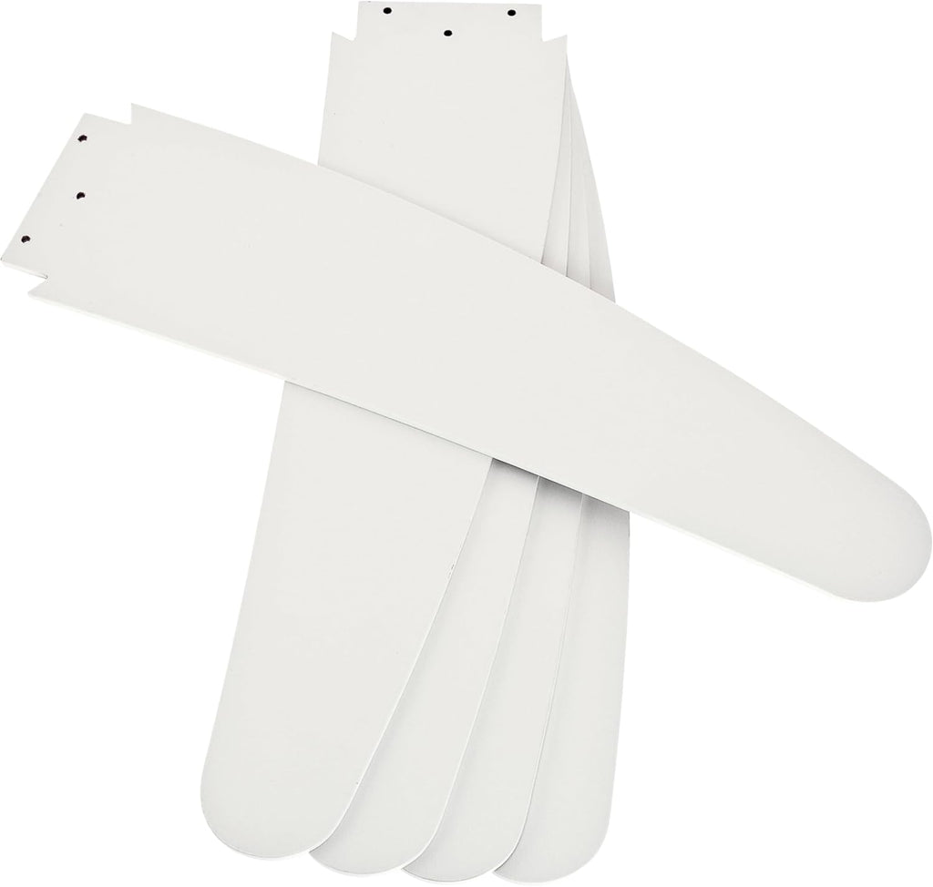 132 cm Deckenventilator Bendan 72220 mit Einzelleuchte und fünf Flügeln, Ausführung in seidenmattem Chrom mit Opalmilchglas