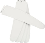 132 cm Deckenventilator Bendan 72220 mit Einzelleuchte und fünf Flügeln, Ausführung in seidenmattem Chrom mit Opalmilchglas