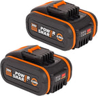 WORX WG743E Akku-Rasenmäher 40V – Profi Rasenmäher mit Mulchfunktion & PowerShare Akku – Rasenmähen ohne Kabel – Ideal für Gärten bis zu 500m²