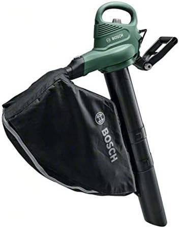 Bosch elektrischer Laubsauger/Laubblser UniversalGardenTidy 3000 (3000 W, Fangsack 50 l, stufenlose Drehzahleinstellung, zum Blasen, Saugen und Hckseln von Laub, in Kartonverpackung)
