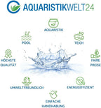 AquaOne Druckteichfilter CPF-30000 I Teichfilter für Teiche bis 60.000 Liter I Bio Teich Filter inkl.55 Watt UVC Klärer mit Kurbelreinigung I schwebealgenfreies klares Wasser