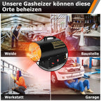 Sonnewelt Gasheizgeblse Baustellen Niro 10-30kW