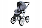 BabyLux® Bambimo Kinderwagen Set 2 in 1 - Rosso - incl. Babywanne, Buggy Sportsitz - Kinderwagenset - Kombikinderwagen mit Wickeltasche, Regenschutz, Moskitonetz, Cupholder usw.