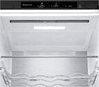 LG GBV22NCCEP Kühl-/Gefrierkombination – Smart Inverter Compressor, Total No Frost, Modern Flat Door Design, Matt Schwarz Metallic, Energieeffizienz A
