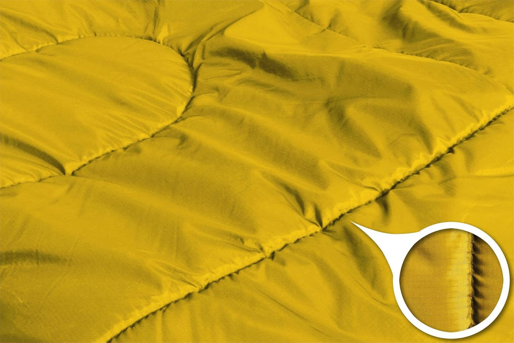 normani 4-in-1-Funktion Extrem Outdoor Schlafsack 'Antarctica' aus Nylon Rip-Stop mit 500 + 250 g/m² Hollow Fiber Füllung 220 x 90 cm