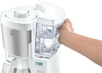 Melitta Look Timer - Filterkaffeemaschine - Thermokanne - Timer Funktion - Tropfstopp - 10 Tassen - Schwarz (1025-18)