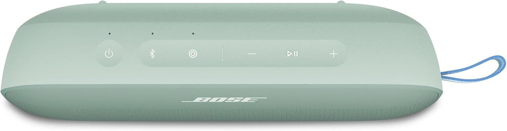 Bose SoundLink Flex Tragbarer Bluetooth-Lautsprecher (2. Gen.), Tragbarer Außen-Lautsprecher mit naturgetreuem Klang, bis zu 12 Stunden Akkulaufzeit, staubdicht und wasserdicht, Schwarz