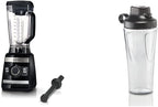 Bosch Standmixer VitaBoost MMBH6P6BDE, 6-Klingen-Edelstahlmesser, 2,5l Tritan-Mixbehälter, Stopfer, 6 Automatikprogramme, Rezeptbuch, BPA-frei, einfache Reinigung, 45,000 U/min, 1600 W, schwarz