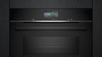 Siemens HB572ABS3, iQ300, Einbau-Backofen 60 x 60 cm, Air Fry, activeClean Pyrolyse Selbstreinung, LED-Touchbedienung, 3D Heißluft, Schnellaufheizung, cookControl10 Automatikprogramme, Edelstahl
