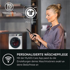 AEG L7WBA60680 Waschtrockner / DualSense - schonende Pflege / 8 kg Waschen / 5 kg Trocknen / D / energiesparend / Mengenautomatik / Nachlegefunktion / ProSteam - Auffrischfunktion / 1600 U/min