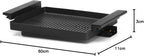 WMF Lono Tischgrill elektrisch mit Glasdeckel, beschichtete Grillplatte, herausnehmbare Auffangschale, spülmaschinenfest, Edelstahl matt, 2200 Watt