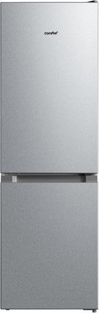 Comfee RCB169DK2(E) Fridge/Freezer Combination, 150 cm Height, Low Frost, Adjustable Fridge Temperature, LED Light, 195 kWh per Year, Fridge Capacity 115 L, 59 L Freezer, Black
