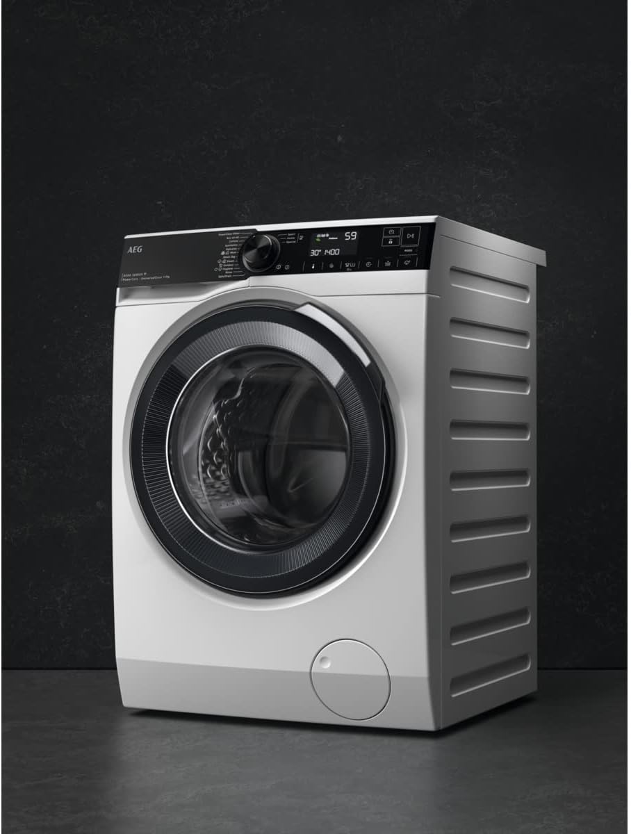 AEG L6FBG51470 Waschmaschine / Serie 6000 mit ProSense / Testsieger der Stiftung Warentest / 7,0 kg / Leise / Mengenautomatik / Nachlegefunktion / Kindersicherung / Wasserstopp / 1400 U/min