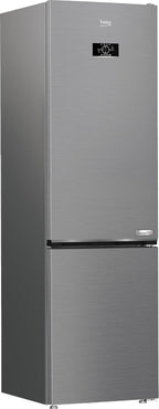 Beko RCNE366E70ZXBRN bPRO700 freistehende Kühl-/Gefrierkombination, großer Kühlschrank, 323 l Gesamtrauminhalt, HarvestFresh, NoFrost, leise, SmoothFit, 0°C-Zone, Dark Inox