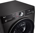 LG V7WD107H2E, Klasse E, Frontlader-Waschtrockner 10,5 - 7 kg, 1400 U/min, AI Direct Drive, Wi-Fi, Tiefenreinigung mit Dampf, TurboWash, Größere Kapazität, 62 x 60 x 85 cm ꟷ Weiß