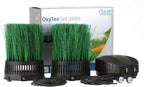 OASE 50249 Teichbelüfter OxyTex Set 1000, Teichbelüftung, Sauerstoffversorgung, Belüftungspumpe, Filtermedium, erhöht Filterleistung um bis zu 25%