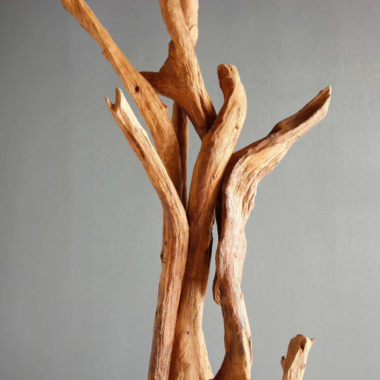 Wurzelholz Handtaschenstnder BLUMA Hhe 180 cm