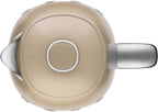 Smeg, 2x2 TSF01CREU -Toaster, 2 Schlitze für 2 Scheiben, 6 Vergoldungsniveaus, Heizfunktion, Abtau- und Bagel- Funktion, Sammelschublade, 950W, Creme