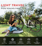 SAMEBIKE RS-A07 City E-Bike 500W Motor 36V 13Ah Akku 35KM/H