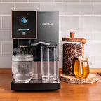 Cecotec Kompakte Superautomatische Kaffeemaschine mit Wifi Cremmaet Compactccino Connected Black Rose. 1350W, 19 Bar, TFT-Bildschirm und APP, Mahlwerk, Milchtank 400 ml und 1 Liter Wasser