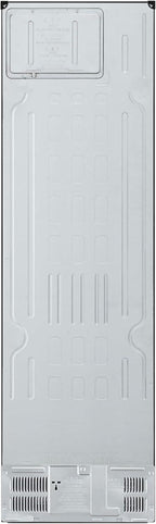LG GBV22NCCEP Kühl-/Gefrierkombination – Smart Inverter Compressor, Total No Frost, Modern Flat Door Design, Matt Schwarz Metallic, Energieeffizienz A