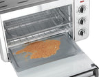 Russell Hobbs Backofen Airfryer [5-in-1: Heiluftfritteuse, Minibackofen, Grill, Toaster, Warmhaltefunktion] Express (20l, Pizza  30cm, inkl. Frittierkorb, Backblech&Grillrost) Umluft- Ofen 26680-56