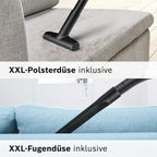 Bosch Staubsauger beutellos Serie 6 BGC41X36, Bodenstaubsauger, ideal für Allergiker, Hygiene-Filter, Bodendüse für Parkett, Teppich, Fliesen, Starke Saugleistung, leise, 700 W, blau