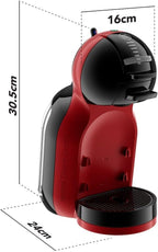 NESCAF DOLCE GUSTO MINI ME by KRUPS arctic-grey/ schwarz automatische Kaffeekapselmaschine