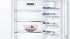 Bosch KGN36NWEA Serie 2 Kühl-Gefrier-Kombination, 186 x 60 cm, 215 L Kühlen & 87 L Gefrieren, NoFrost nie wieder abtauen, LED-Beleuchtung gleichmäßige Ausleuchtung