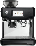 Sage - The Barista Touch - Kaffeemaschine mit automatischem Milchaufschäumer & integriertem Mahlwerk - Touchscreen, abnehmbarer Tamper, 5 Voreinstellungen - Siebträgermaschine - Gebürsteter Edelstahl