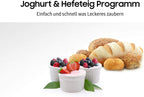 Samsung MC28H5015AS/EG Kombi-Mikrowelle mit Grill und Heißluft / 900 W / 28 L Garraum (Extra groß) / 51,7 cm Breite / Hefeteig-/Joghurt-Programm / silber