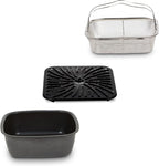 PowerXL MultiCooker - 12 in 1 Multikocher mit Warmhaltefunktion - Heißluftfritteuse, Backofen, Bratpfanne, Reiskocher uvm. - 5,7 Liter Fassungsvermögen - 12 Kochprogramme - Airfryer - Kaloriensparend