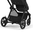 CYBEX Gold Kinderwagen EOS Lux 2-in-1, Reisesystem, Ab Geburt bis 22 kg (ca. 4 Jahre), Moon Black