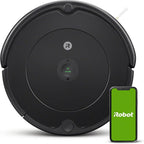 iRobot Roomba Combo Essential Saug- und Wischroboter (Y0112), leistungsstarkes Saugen und Wischen, 4-Stufen-Reinigungssystem, 3 Saugstufen, Spot-Cleaning, steuerbar über App, Tasten oder Sprache, Wei