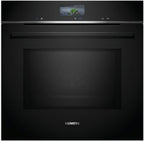 Siemens HB578GBS3, iQ500, Einbau-Backofen 60 x 60 cm, activeClean Pyrolyse Selbstreinung, TFT-Display, 3D Heißluft, Schnellaufheizung, cookControl40 Automatikprogramme, softMove, Edelstahl