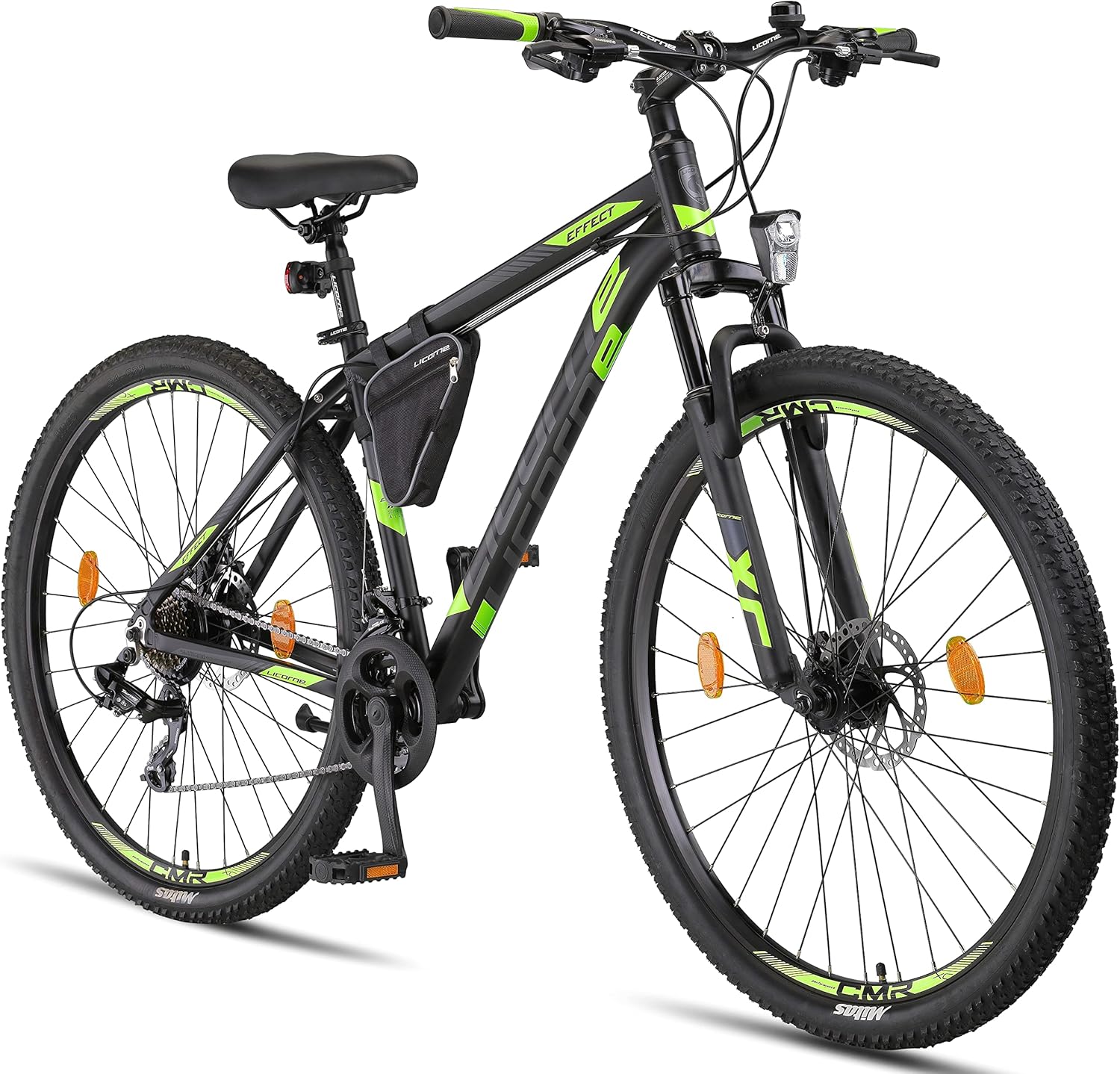 Licorne Bike Effect Premium Mountainbike Aluminium Discbremse Jungen Mädchen 21 Gang
