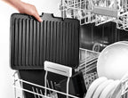 Braun MultiGrill 9 CG 9047 Kontaktgrill mit Grill-, Flach- und Waffelplatten, Grillpositionen: Kontakt, BBQ, Ofen, Spülmaschinenfeste Platten, Fettauffangschale, 230° Höchsttemperatur, Boost-Funktion