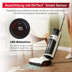 roborock Dyad Pro Nass Trockensauger Kabelloser Staubsauger 17000pa Automatische Trocknung & Selbstreinigend Wischsauger mit APP-Steuerung, Doppelte Wassertanks für Harte Bden