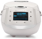 REISHUNGER Digitaler Reiskocher & Dampfgarer Schwarz | 1,5 L bis 8 Personen | Warmhaltefunktion, Timer & Premium Innentopf | Multikocher, 12 Programme, 7-Phasen-Technologie
