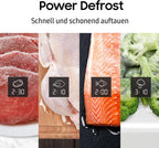 Samsung MC28A5137KK/E1 Kombi-Mikrowelle mit Grill und Heißluft, 900 W, 28 l Garraum, AirFry, Power Defrost, Kratzfester Keramik-Emaille-Inneraum, Schwarz