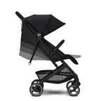 Cybex Gold Kinderwagen Beezy mit One-Pull Harness, Ab Geburt bis ca. 4 Jahre (max. 22 kg), Kompakt und ergonomisch, Almond Beige (Beige mit schwarzem Rahmen)