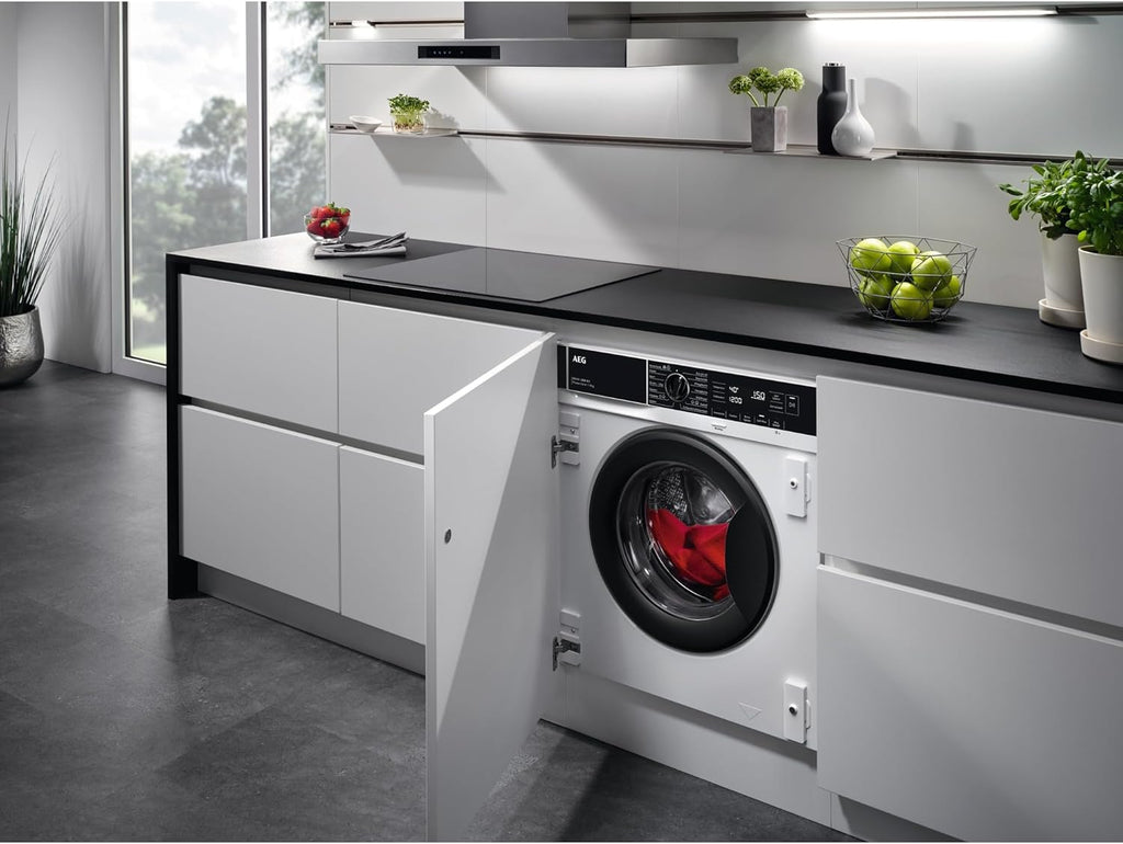 AEG L7WBA60680 Waschtrockner / DualSense - schonende Pflege / 8 kg Waschen / 5 kg Trocknen / D / energiesparend / Mengenautomatik / Nachlegefunktion / ProSteam - Auffrischfunktion / 1600 U/min