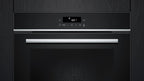 Siemens HB578GBS3, iQ500, Einbau-Backofen 60 x 60 cm, activeClean Pyrolyse Selbstreinung, TFT-Display, 3D Heißluft, Schnellaufheizung, cookControl40 Automatikprogramme, softMove, Edelstahl