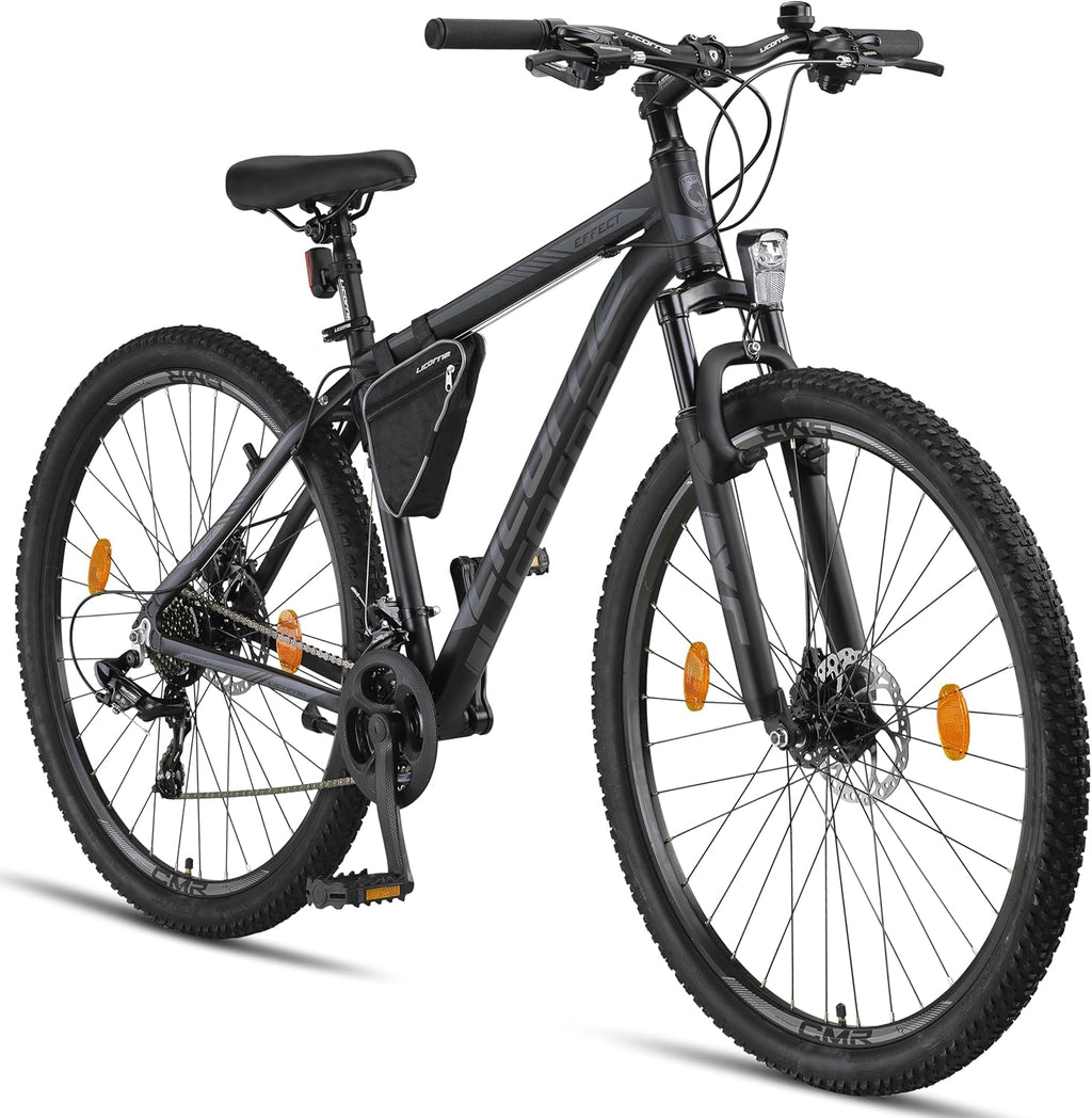 Licorne Bike Effect Premium Mountainbike Aluminium Discbremse Jungen Mädchen 21 Gang