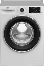 Beko B3WFU58415W1 b300 Waschmaschine, 8 kg, Waschvollautomat, Restzeitanzeige, Schleuderwahl, 1400 U/min, Dampffunktion, AddXtra-Nachlegefunktion, Bluetooth, Hygiene+ allergikergeeignet, Weiß